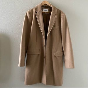Wool Blend Trench Coat